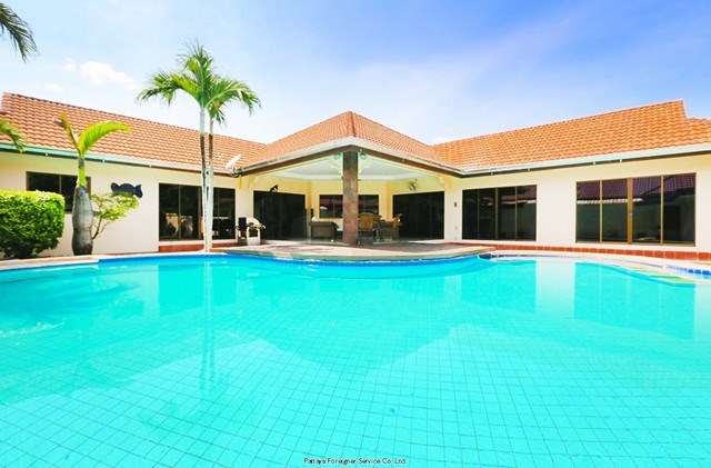Poolvilla zum Top-Preis in Mabprachan zu verkaufen, East Pattaya    -Pattaya-Realestate- - Haus -  - East Pattaya