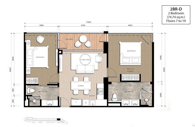 Pattaya-Realestate 2-bedroom condo for sale RVC10031TBR Pattaya-Realestate 2-bedroom condo for sale RVC10031TBR