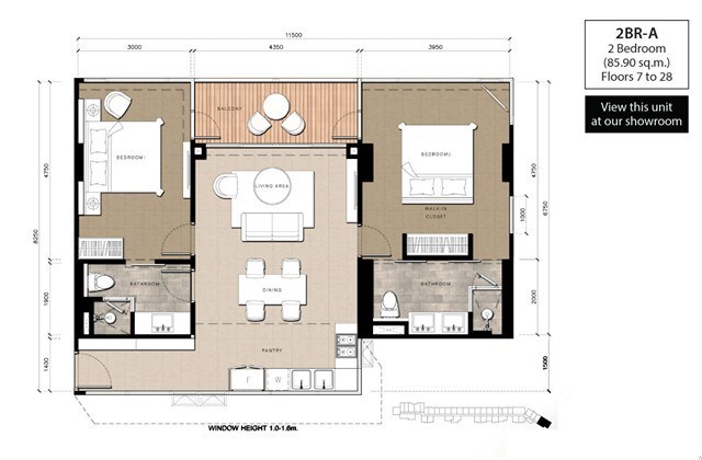 Pattaya-Realestate 2-bedroom condo for sale RVC10031TBR Pattaya-Realestate 2-bedroom condo for sale RVC10031TBR