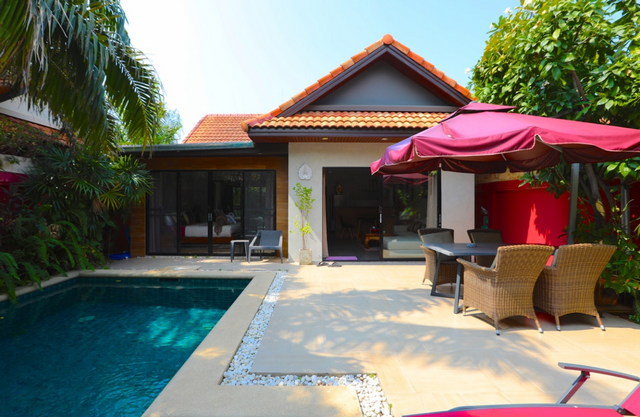 Moderne und renovierte View Talay Villa, Jomtien -Pattaya Realestate- - Haus -  - Jomtien