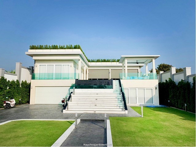 Luxuriöse brandneue Villa mit 10 Schlafzimmern zum Verkauf mit Meerblick, East Pattaya     -Pattaya-Realestate- - Haus -  - East Pattaya 