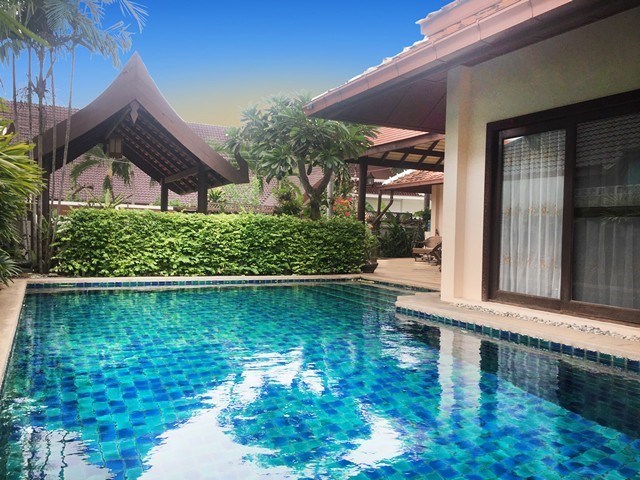  2-Zimmer-Haus mit privatem Pool zu verkaufen, Jomtien    -Pattaya-Realestate- - Haus -  - Jomtien