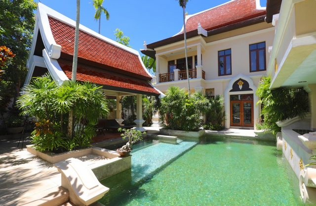 Thai Bali villa with private pool for sale, Na Jomtien -Pattaya Realestate- - House -  - No Jomtien
