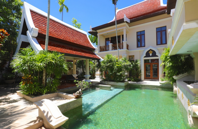 Thai Bali Villa mit privatem Pool zu verkaufen, Na Jomtien -Pattaya Realestate- - Haus -  - No Jomtien