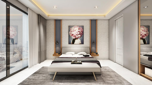 3 Schlafzimmer Luxury Serenity Residence Jomtien -Pattaya-Realestate- - Eigentumswohnung -  - 